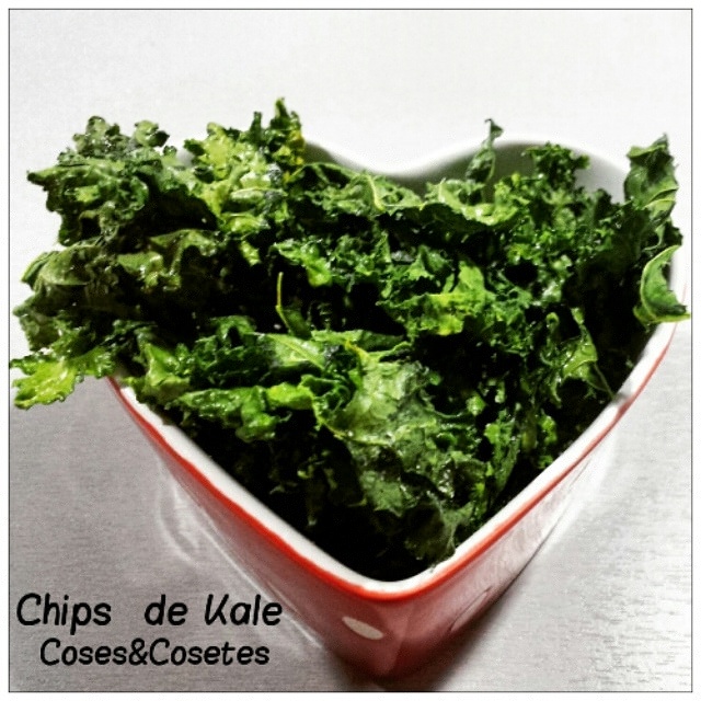 Chips de Kale, el snack saludable