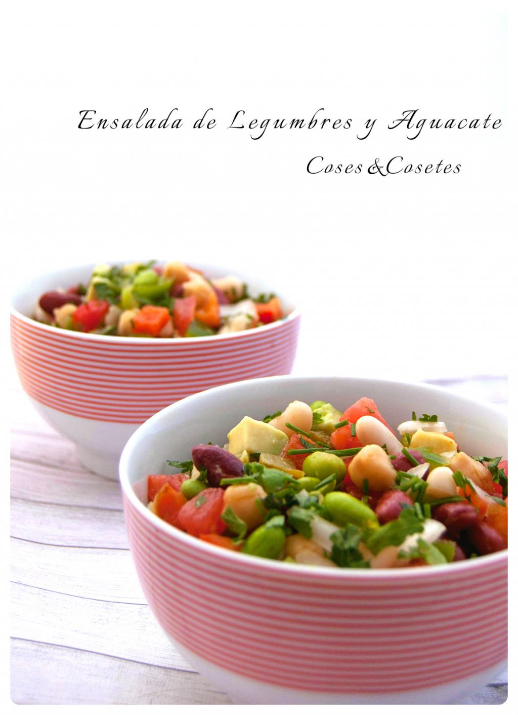 Ensalada de Legumbres y Aguacate