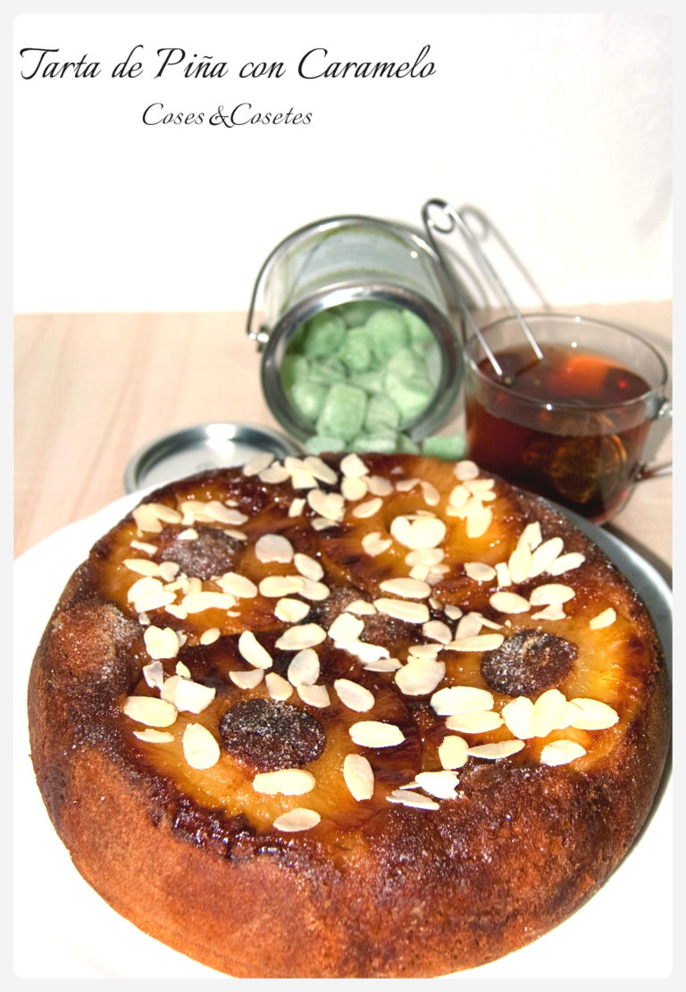 Tarta De Piña con Caramelo