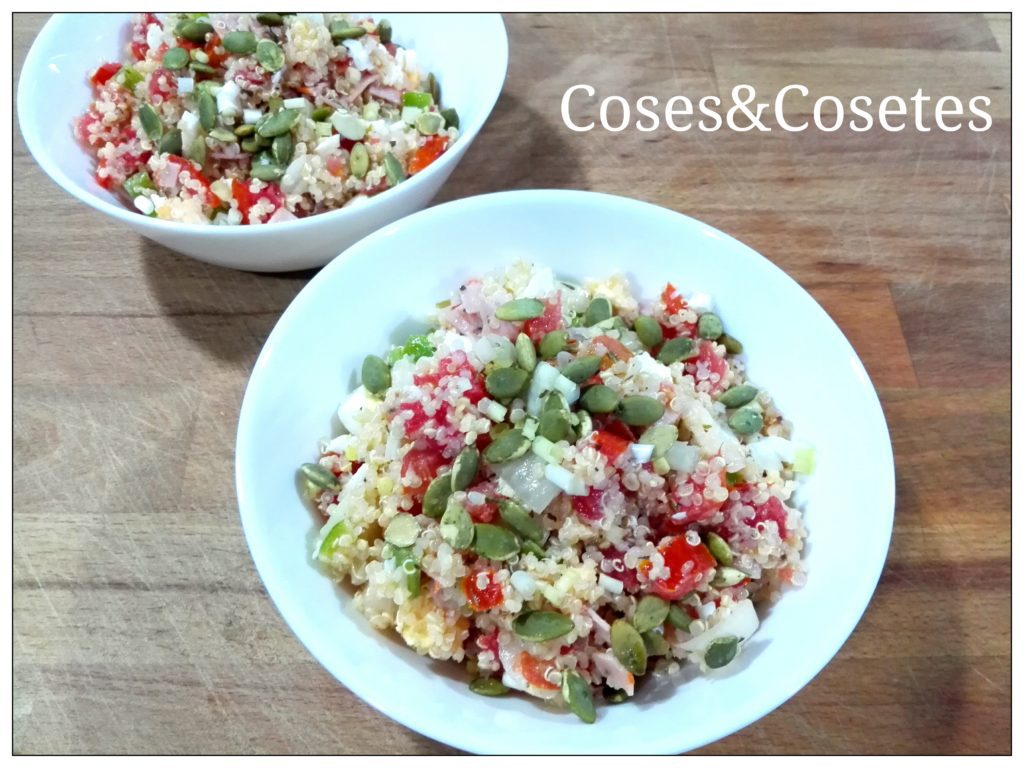 Ensalada Rápida de Quinoa. Videoreceta