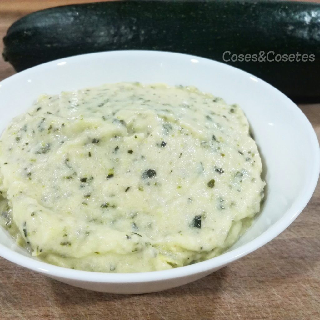 Bechamel de Calabacín. Tradicional y Thermomix.