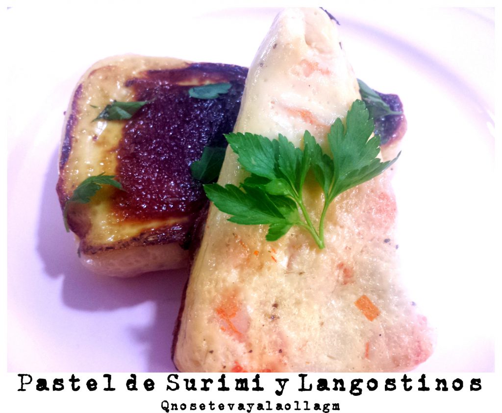 Pastel de Surimi y Langostinos. Asaltablogs