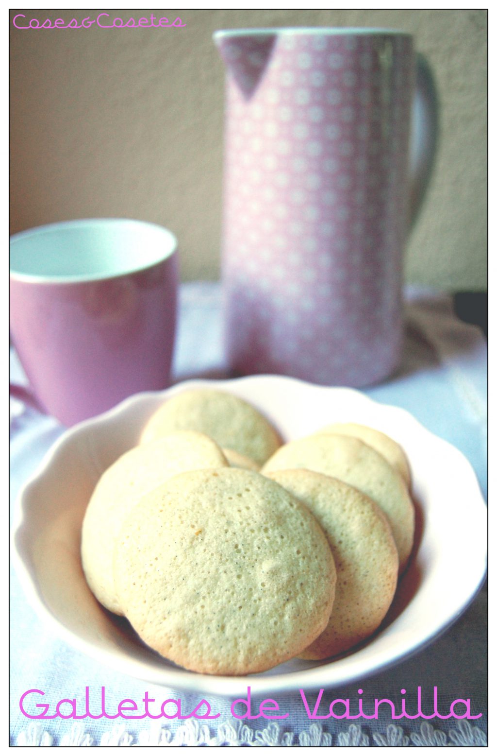 Galletas de Vainilla que Quitan las Penas