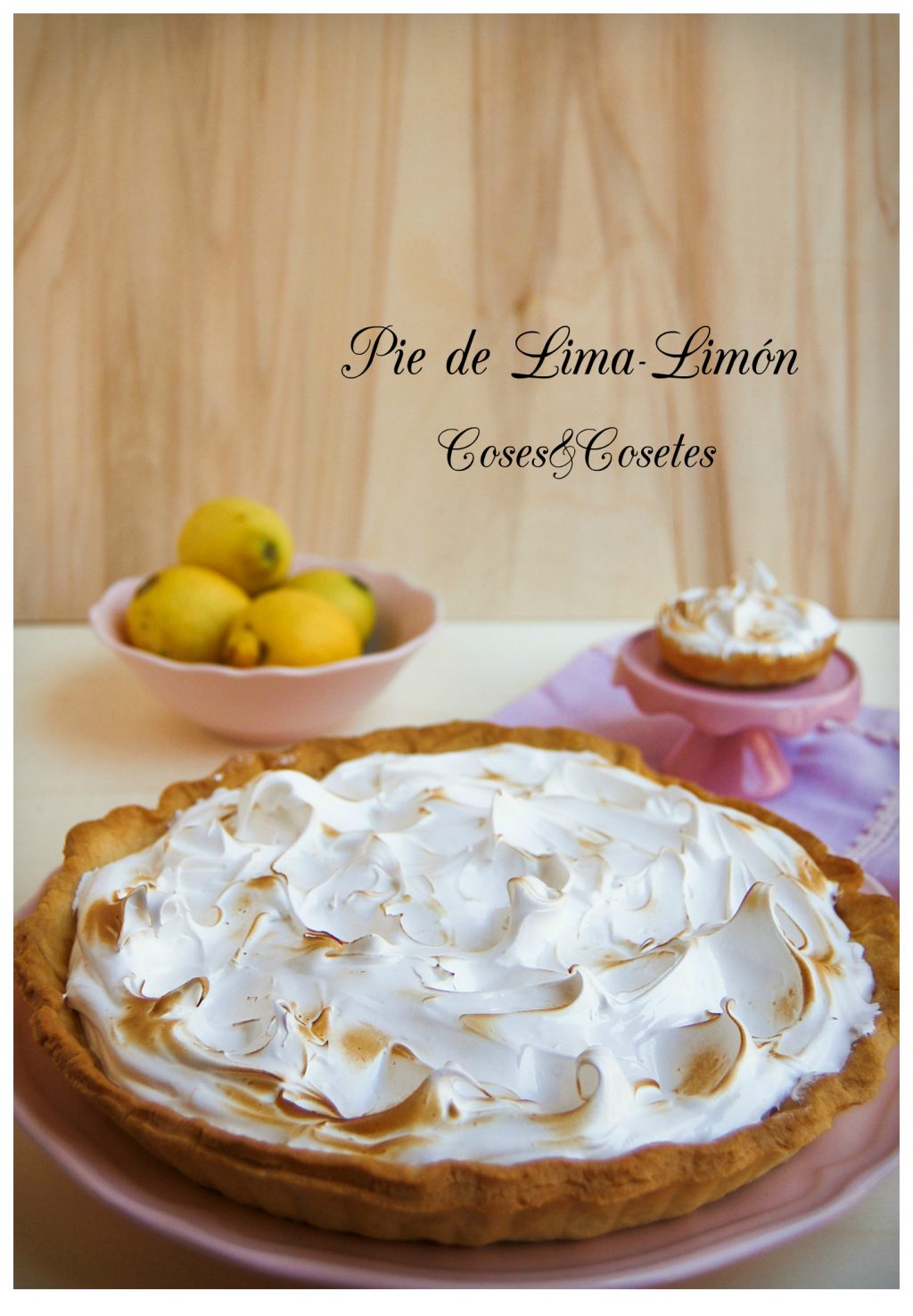 Pie de Lima-Limón (Lima-Lemon Pie)