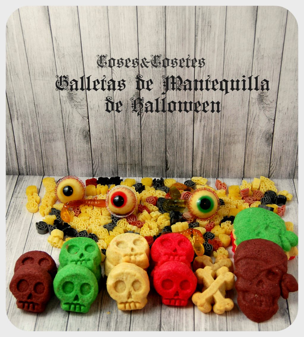 Galletas de Mantequilla para Halloween